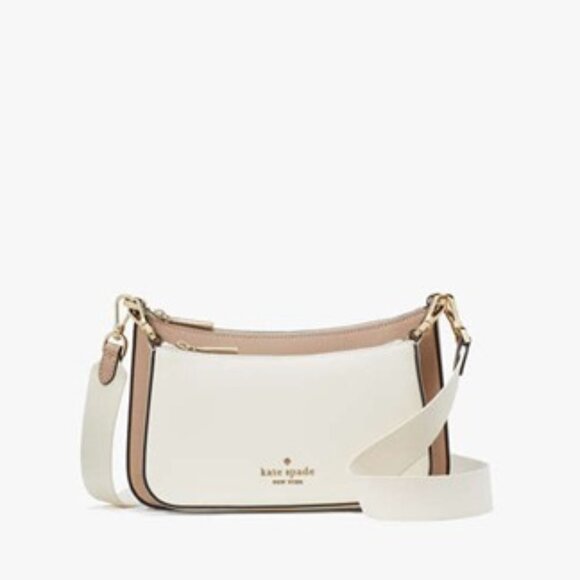 Kate Spade Duet Colorblock Saffiano Leather Small Crossbody NWT - Picture 1 of 10